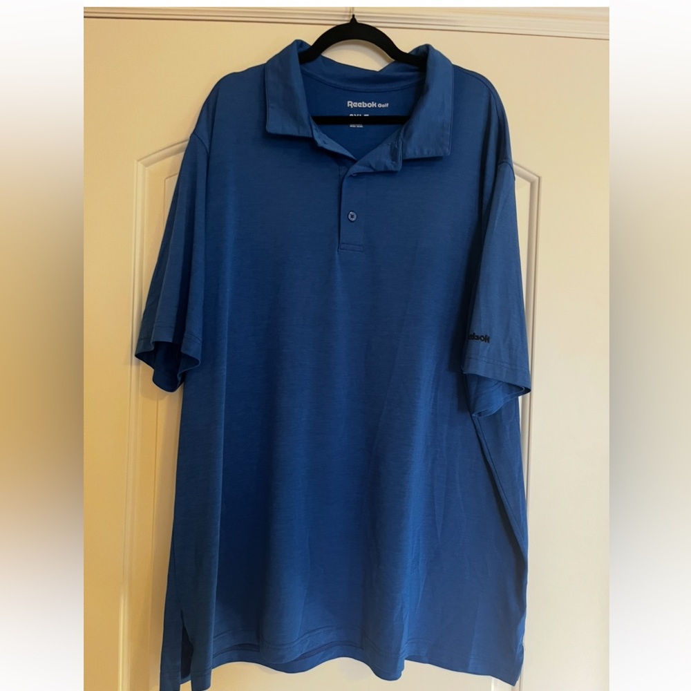 Blue Reebok golf polo 3XL